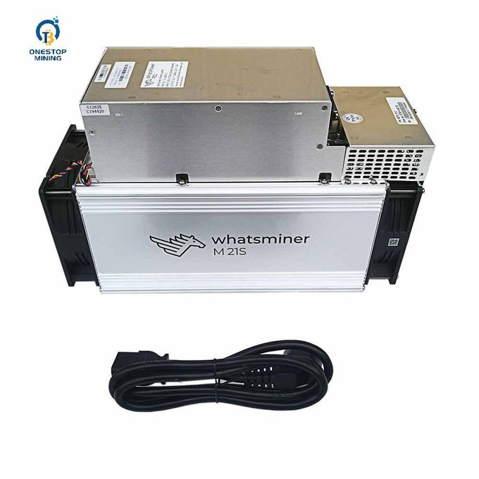 Μηχανή μεταλλείας ανθρακωρύχων BTC Asic Whatminer M21S 52T Bitcoin MicroBT blockchain 1