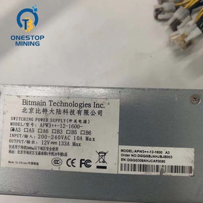 Μίνι παροχή ηλεκτρικού ρεύματος Bitmain Apw3++ 1600w Psu S15 T15 S9i S9j Z9 L3+ L3++ A9 Z1 Bitmain Antminer Z9