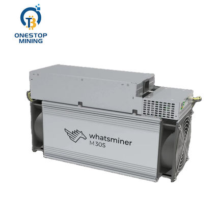 Υψηλός 38W BTC Asic Whatsminer M30s 88th/S Microbt ανθρακωρύχος αποδοτικότητας