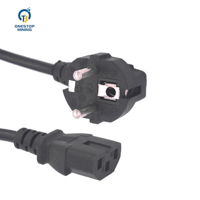 καλώδια σκοινιών μερών PSU ανθρακωρύχων 1.5m 1.8m 2m Asic για τον ανθρακωρύχο ηλεκτρονικής