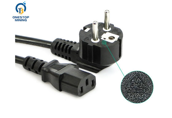 καλώδια σκοινιών μερών PSU ανθρακωρύχων 1.5m 1.8m 2m Asic για τον ανθρακωρύχο ηλεκτρονικής