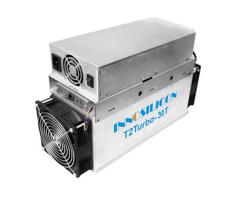 Ανθρακωρύχος Innosilicon T2t-30t 30th/S 2200w Bitcoin με την αποδοτικότητα Psu υψηλή