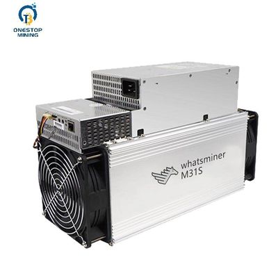 MicroBT μηχανή μεταλλείας νομίσματος Whatsminer M31s 80th/St ψηφιακή 80dB