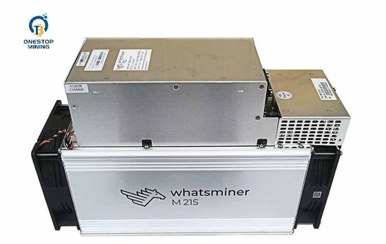 58Η Btc αποδοτικότητα Cryptocurrency μηχανών μεταλλείας Whatsminer M21S υψηλή