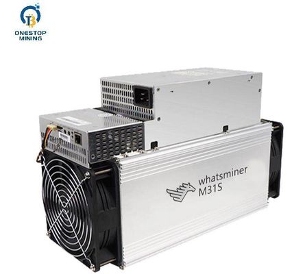 Υψηλή συσκευή μεταλλείας Bitcoin 54ης 3360W Microbt αποδοτικότητας Whatsminer M21s