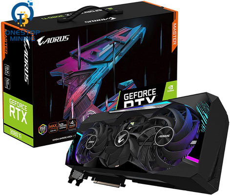 Msi Geforce Rtx 3080 γραφική μεταλλεία ανθρακωρύχων καρτών της Oc 10gb Gddr6x Zotac τυχερού παιχνιδιού