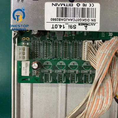 Εγκατάσταση γεώτρησης 1800W 208-240V Asic ανθρακωρύχων Antminer S9i 14t 16nm Jual Bitmain Bitcoin