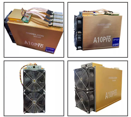 Ανθρακωρύχος Bitcoin μεταλλείας νομισμάτων Innosilicon A10pro 750mh/S 800mh 7gb 4gb Ethereum