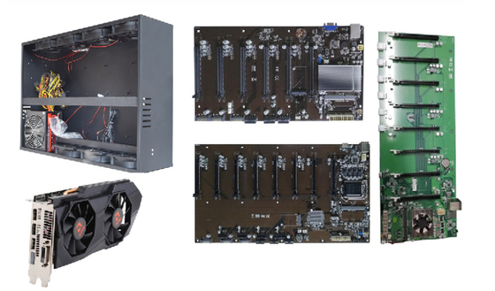 Ανθρακωρύχος 8 Gtx 1660 Tj 6 ΜΒ Gpus 6 Gigabyte ανθρακωρύχοι Asic ανθρακωρύχων Ethereum καρτών γραφικών