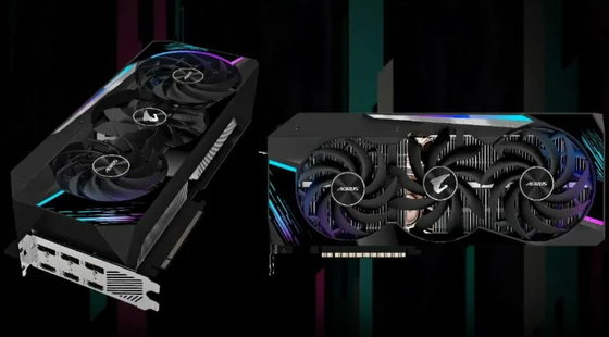 Gigabyte Tj 12GB Rtx3080 τηλεοπτική κάρτα γραφικών τυχερού παιχνιδιού Gtx GPU Gddr53080ti για τη μεταλλεία