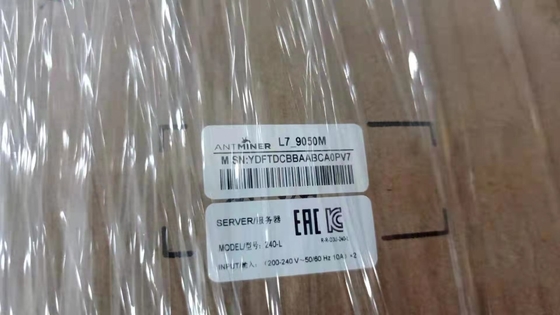 Καυτή πώληση στο απόθεμα Antminer L7 9050M ανθρακωρύχος Asic Litecoin ανθρακωρύχων 9300M Bitcoin