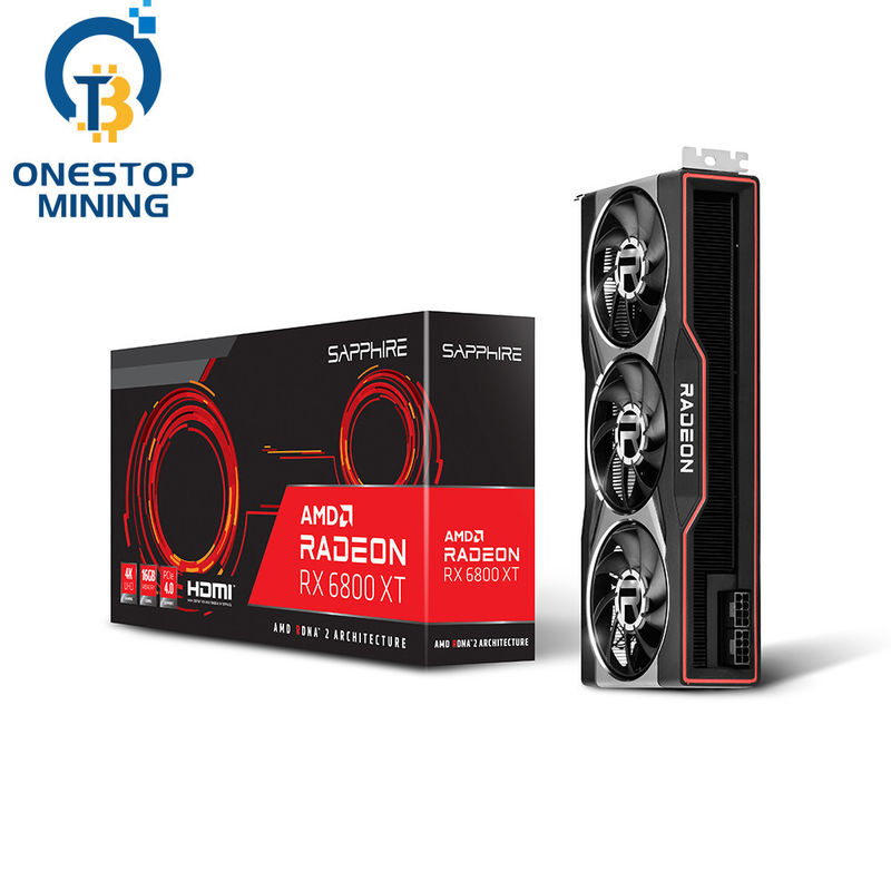 Τυχερό παιχνίδι Radeon Rx 6800 Msi κάρτα γραφικών Xt 16gb Gddr6 Oc για το PC τυχερού παιχνιδιού