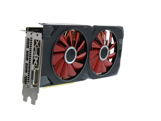 XFX AMD Radeon™ RX 580 GTS XXX ανθρακωρύχος GPU Eth Ethereum εκδόσεων 8GB που εξάγει την τηλεοπτική κάρτα