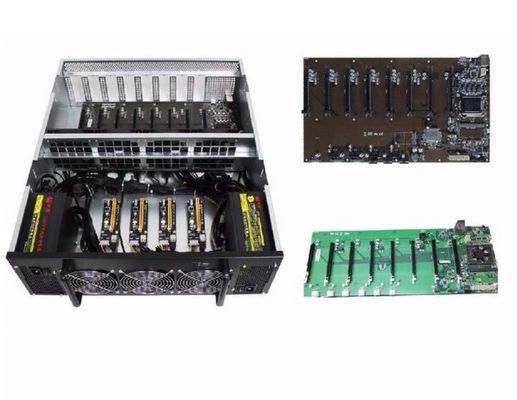 Ανθρακωρύχος 8 Gtx 1660 Gpus Gigabyte Tj 6Gb εγκατάσταση γεώτρησης Asic ανθρακωρύχων Ethereum καρτών γραφικών